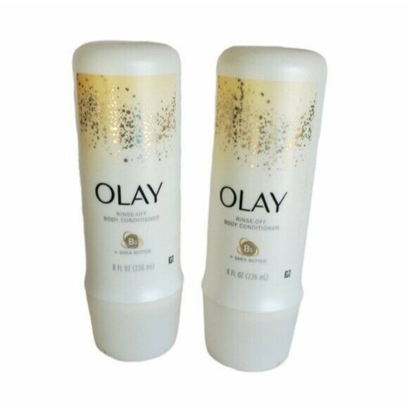 OLAY Bath & Body 2x Olay Rinse Off Body Conditioner Vitamin B3 Shea